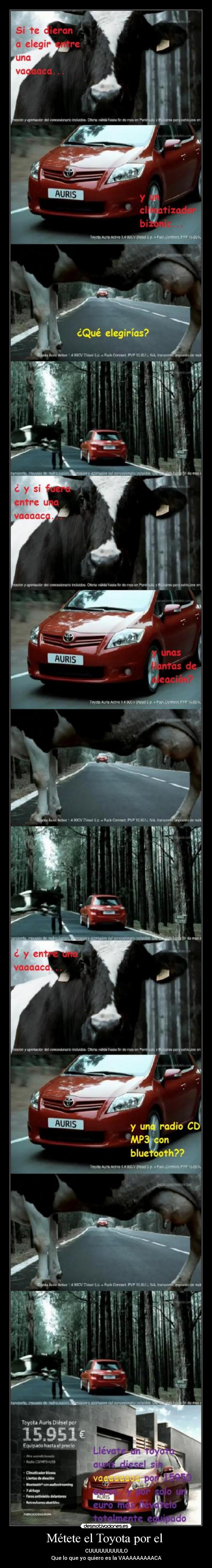 Métete el Toyota por el  - 