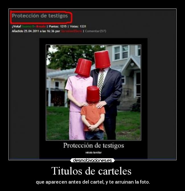 Titulos de carteles -