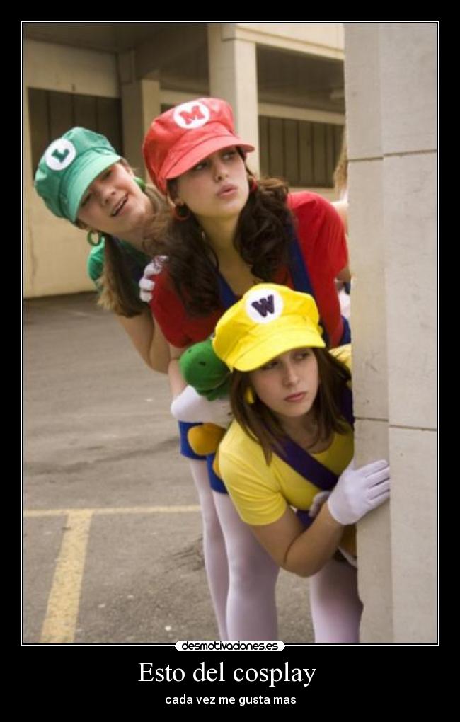 Esto del cosplay -