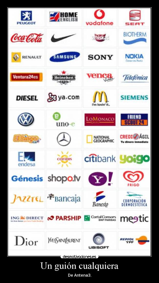 Un guión cualquiera -