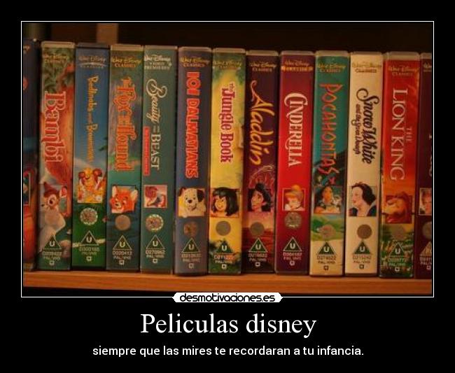 Peliculas disney -