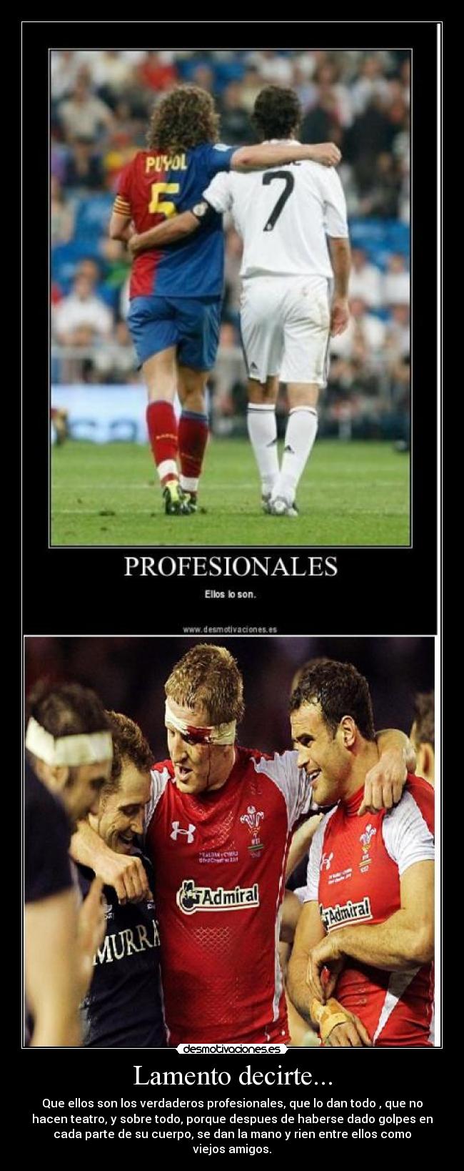 carteles rugby profesional futbol sangre desmotivaciones