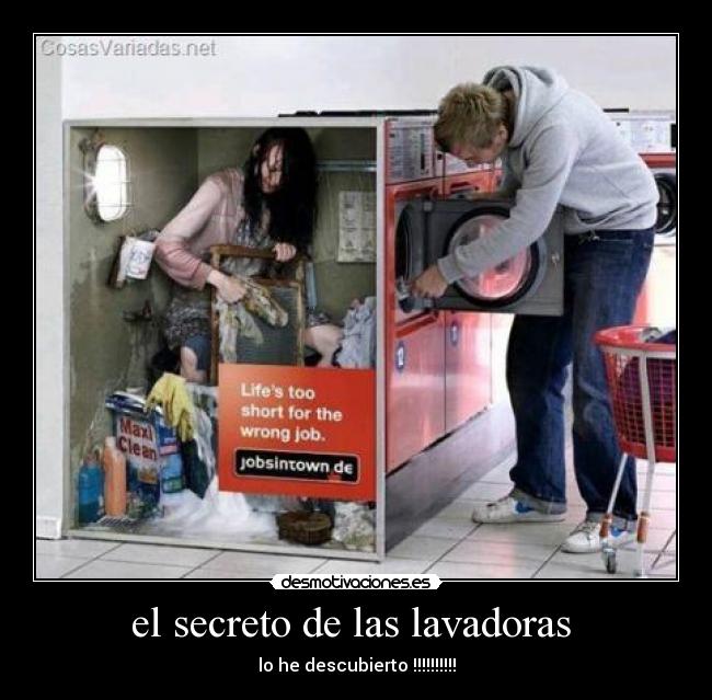 el secreto de las lavadoras  - 