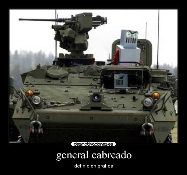general cabreado - definicion grafica