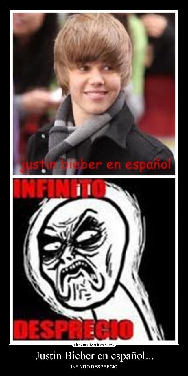 Justin Bieber en español... - 