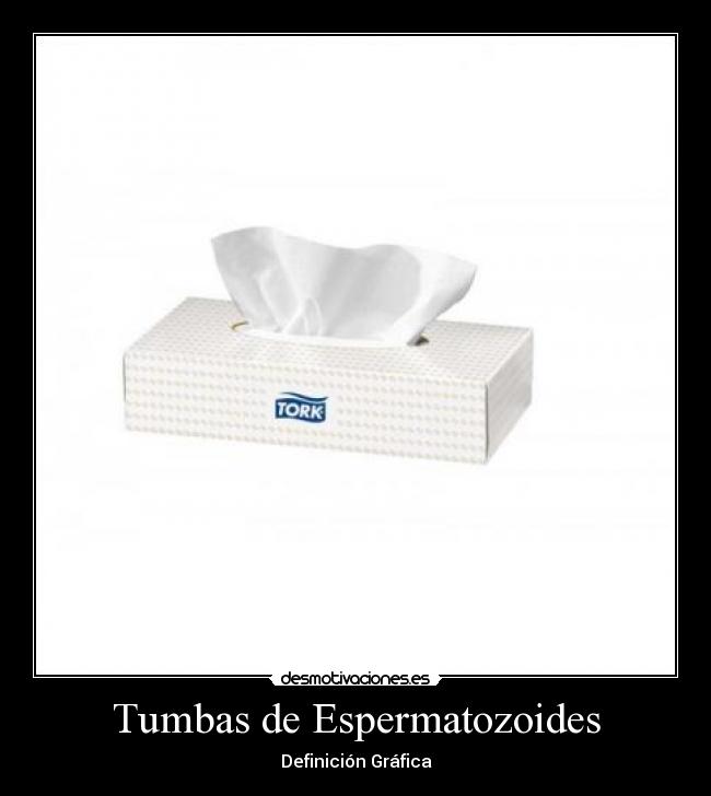 Tumbas de Espermatozoides - Definición Gráfica