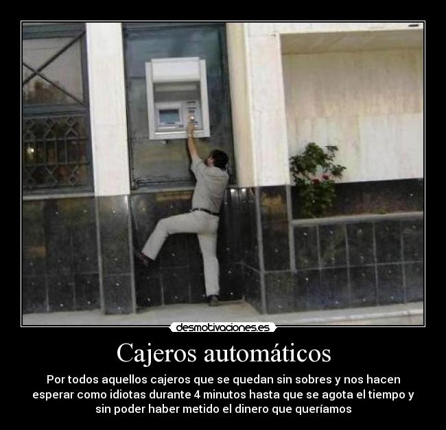 Cajeros automáticos -