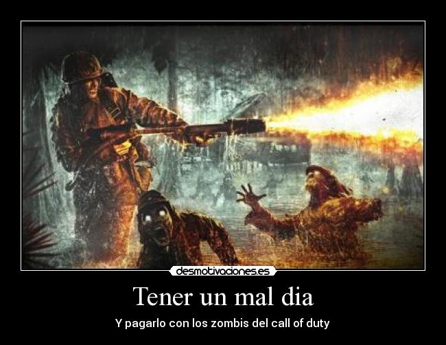 carteles call duty desmotivaciones