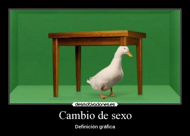 Cambio de sexo - 