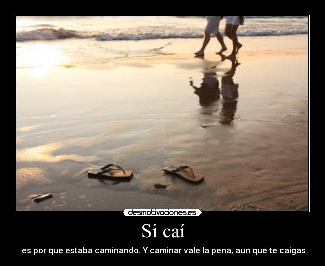 Si caí -