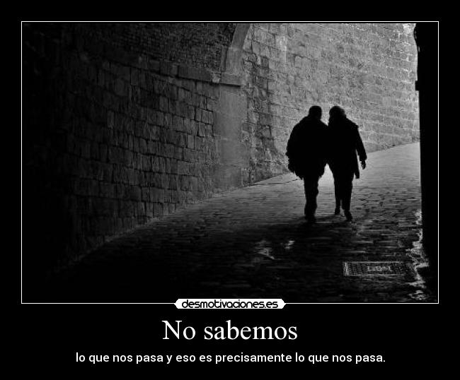 No sabemos - 