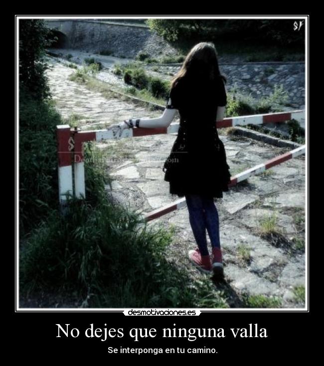 carteles vida camino amor chica desmotivaciones