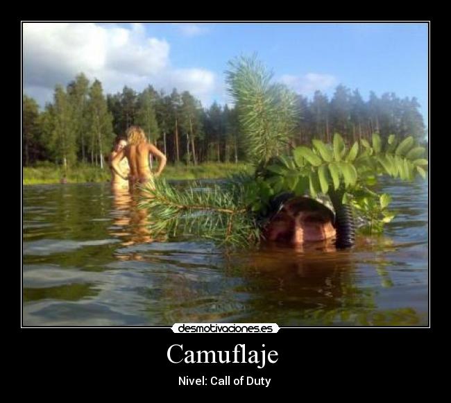 Camuflaje  - Nivel: Call of Duty 