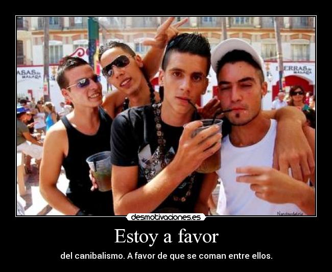 Estoy a favor -