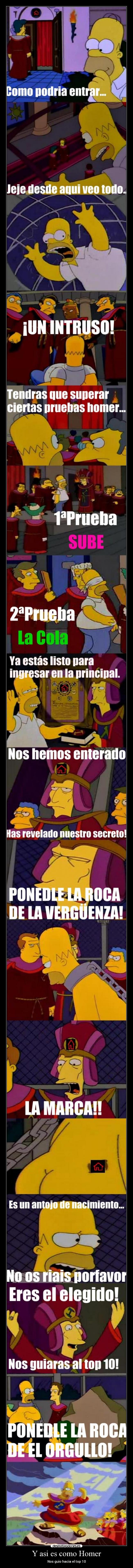 Y asi es como Homer -
