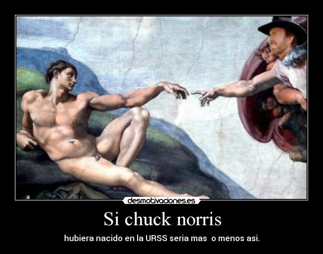 Si chuck norris - hubiera nacido en la URSS seria mas o menos asi.