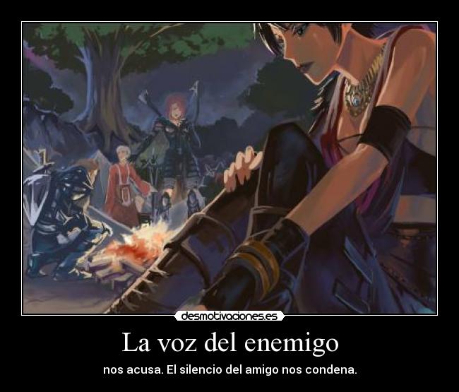 La voz del enemigo - 