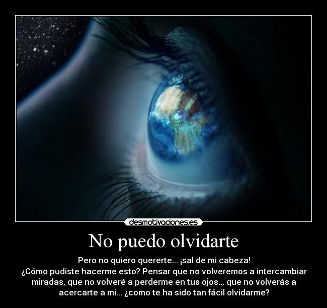 No puedo olvidarte - 