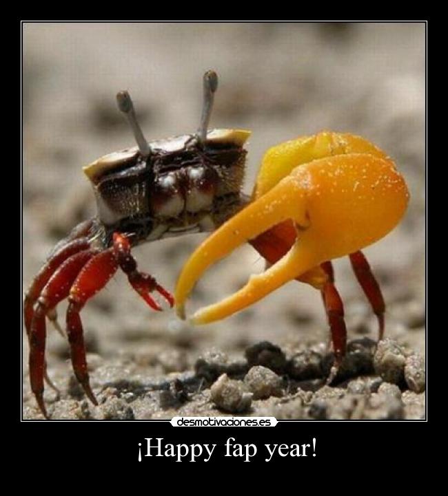¡Happy fap year! -