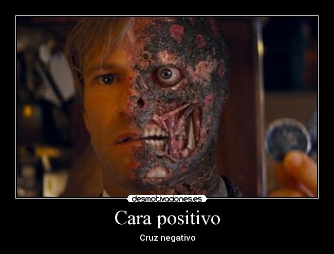 Cara positivo - 