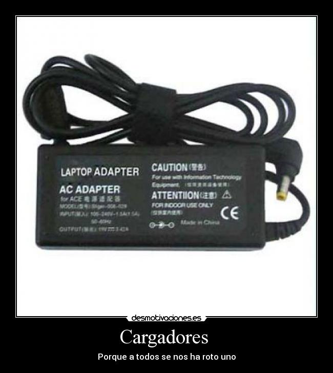 Cargadores -
