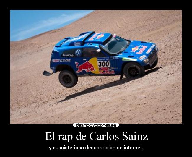 El rap de Carlos Sainz -