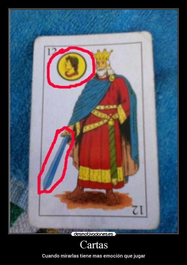 Cartas - Cuando mirarlas tiene mas emoción que jugar