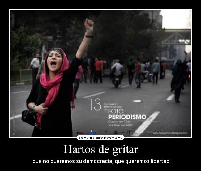 Hartos de gritar - 