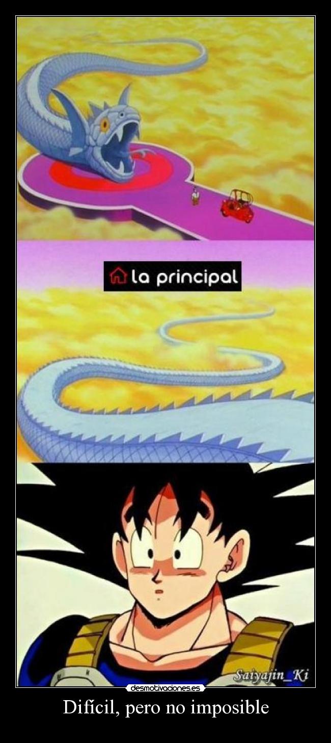 Difícil, pero no imposible - 
