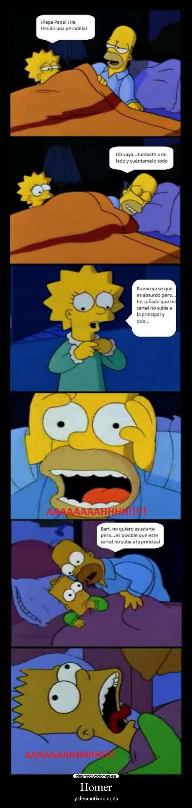 Homer - y desmotivaciones