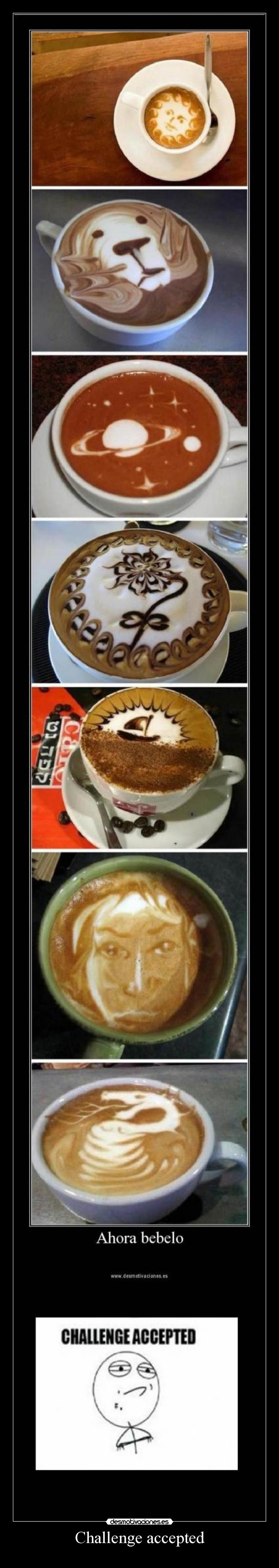 carteles challenge accepted desmotivaciones