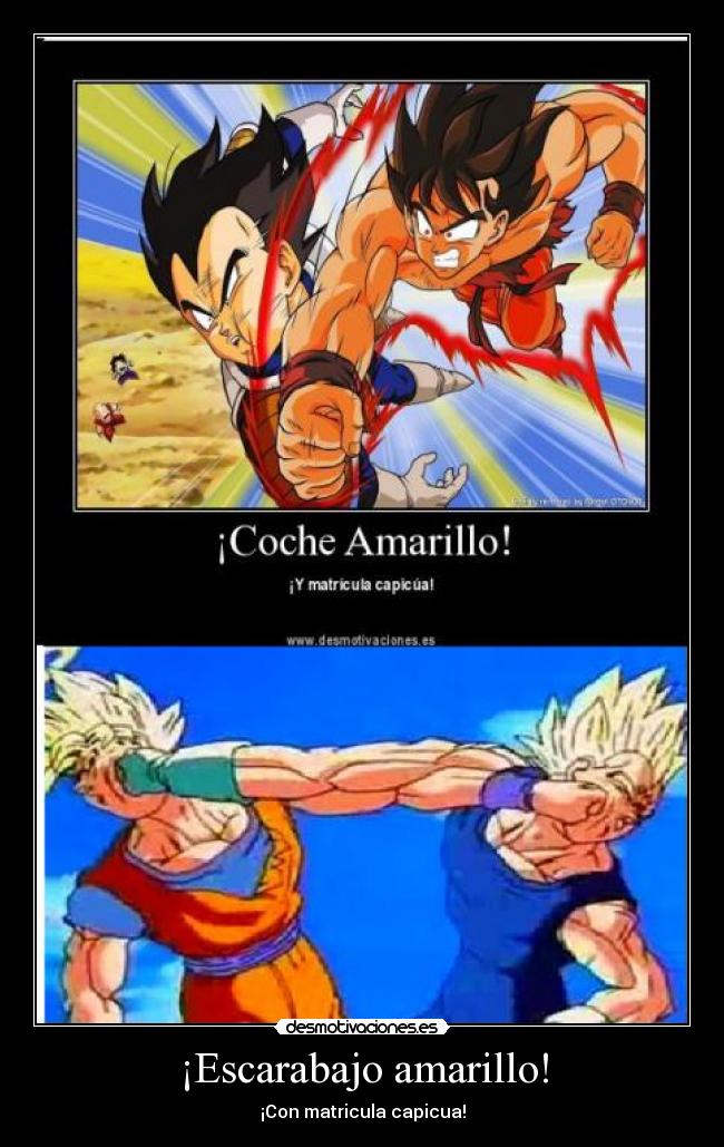 carteles dragon ball desmotivaciones