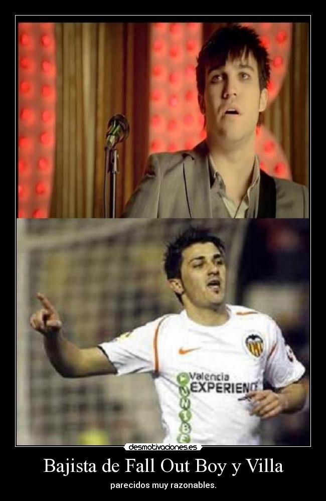 Bajista de Fall Out Boy y Villa - 