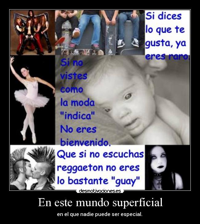 En este mundo superficial - 