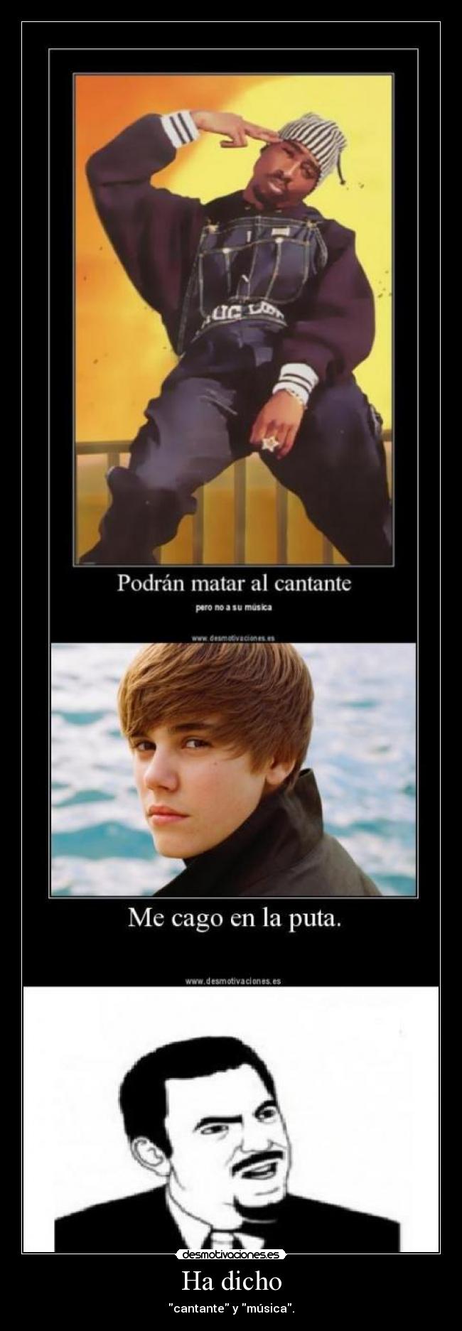 Ha dicho - cantante y música.