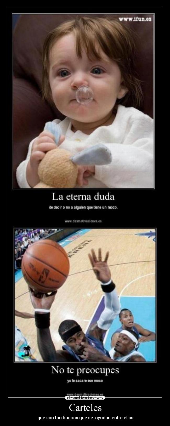 Carteles - que son tan buenos que se ayudan entre ellos