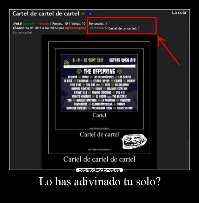 Lo has adivinado tu solo? -