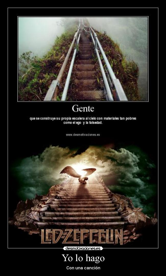 Yo lo hago - Con una canción