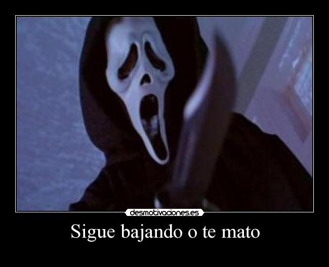 carteles scream desmotivaciones