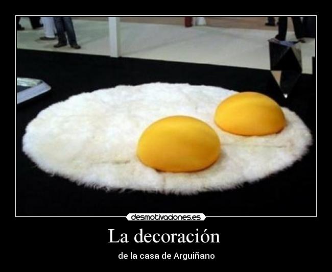La decoración  - 