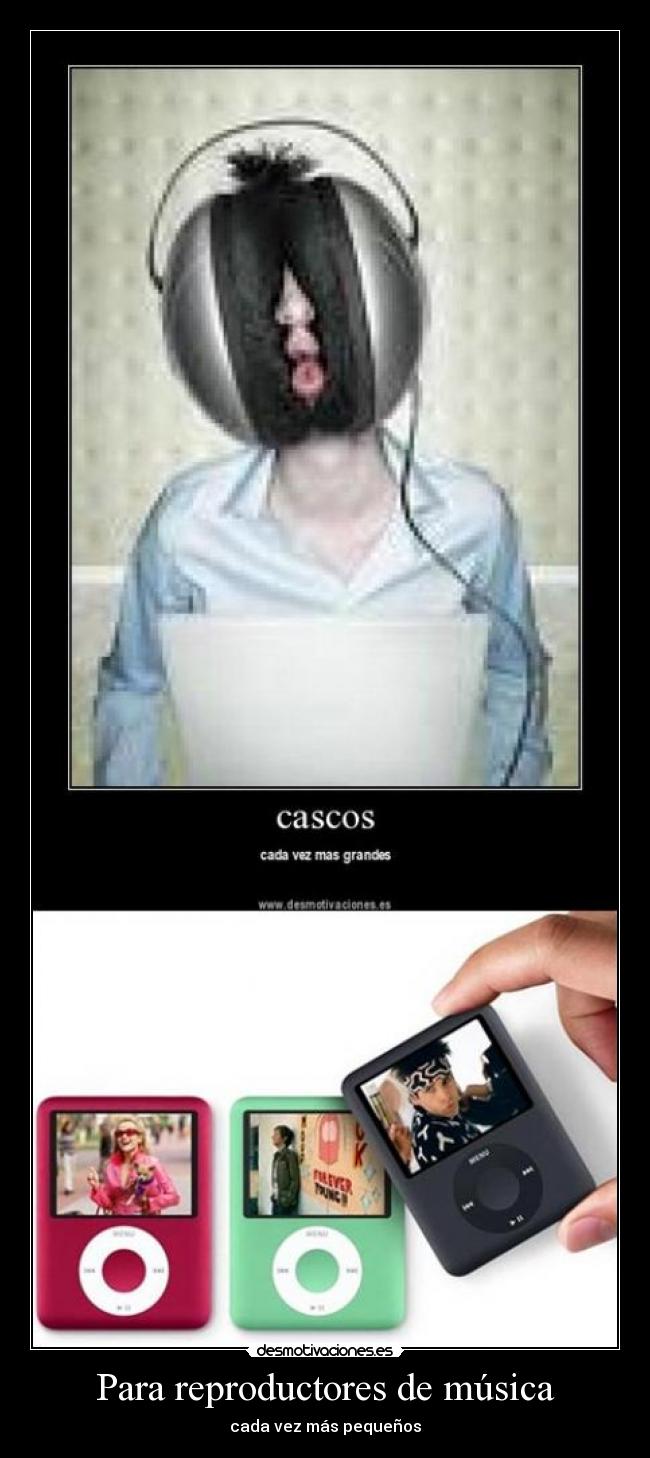 Para reproductores de música -