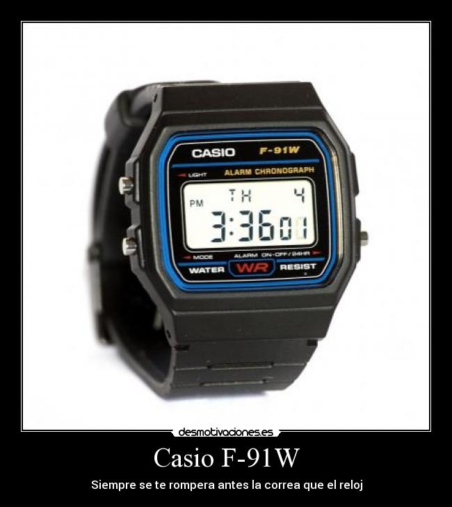 Casio F-91W -