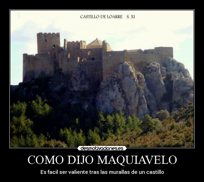 COMO DIJO MAQUIAVELO - 