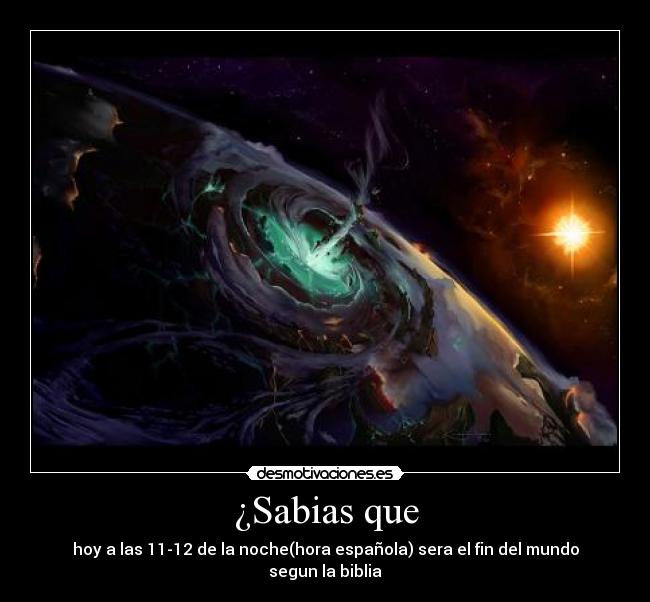 ¿Sabias que -