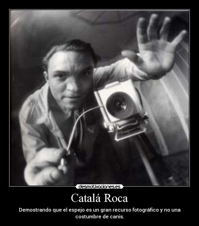 carteles catala roca canis espejo fotografia desmotivaciones