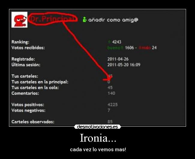 Ironia... - cada vez lo vemos mas!