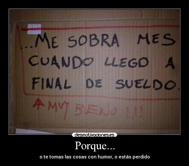 Porque... - 