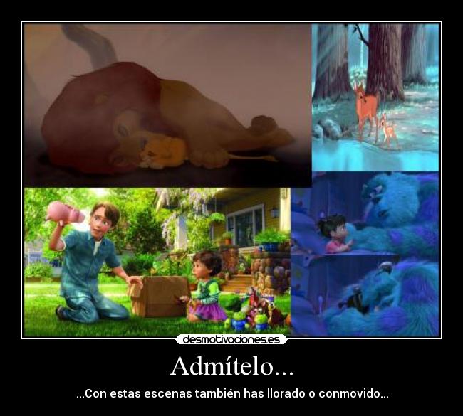 carteles rey leon toy story bambi monster inc recuerdos desmotivaciones