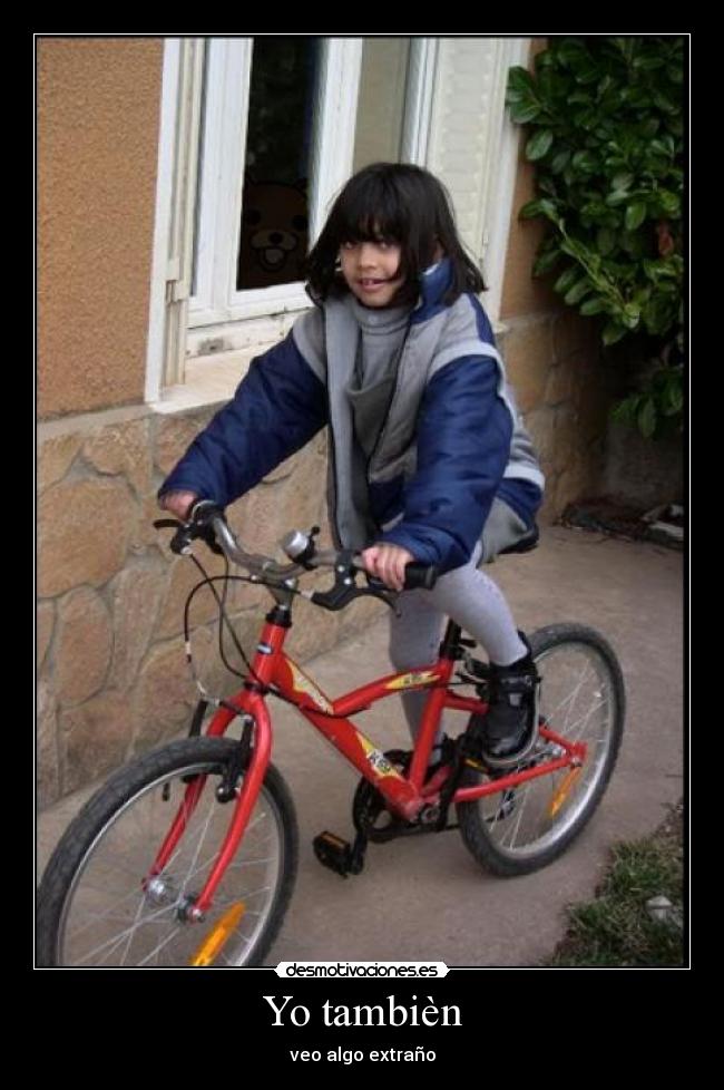 Yo tambièn - veo algo extraño