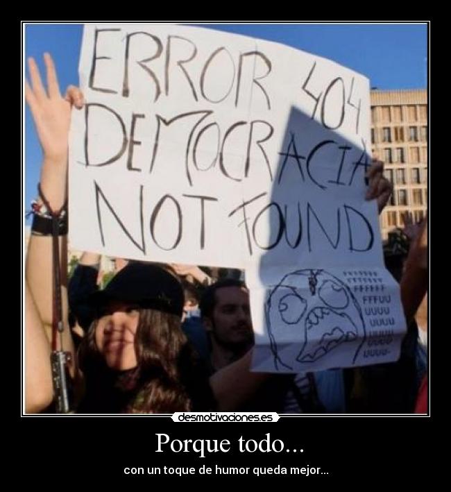 Porque todo... - con un toque de humor queda mejor...